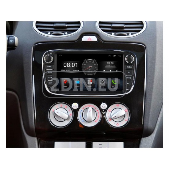 FORD Mondeo, Focus, S-Max, C-Max, Galaxy - 7" МУЛТИМЕДИЯ / Навигация android 16 черна
